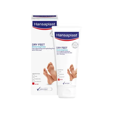 Hansaplast Dry Feet Moisturising Cream 100Ml thumbnail 1
