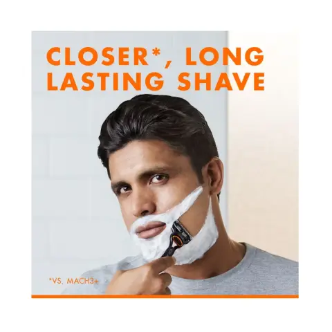 Gillette Fusion5 Men's Shaving Blade 4s thumbnail 2