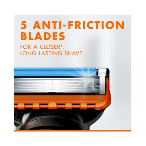 Gillette Fusion5 Men's Shaving Blade 4s thumbnail 3