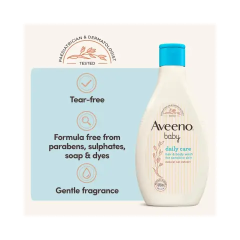 Aveeno Baby Daily Care Hair & Body Wash 400 mL thumbnail 4