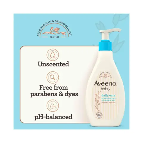 Aveeno Baby Daily Care Moisturising Lotion 250 mL thumbnail 4