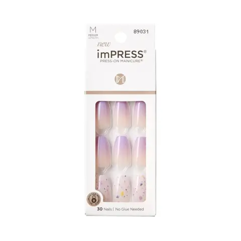 Kiss Impress Press-On Nails Coffin IMM27C thumbnail 1