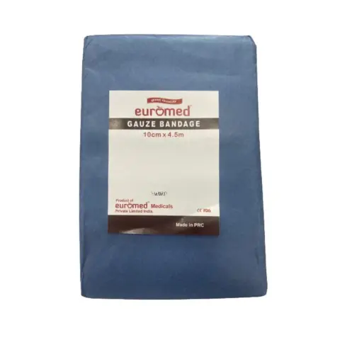 Euromed Gauze Bandage 10cm x 4.5m thumbnail 1