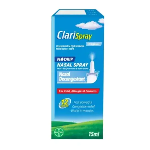Clarispray 0.05% Nasal Spray 15mL thumbnail 1