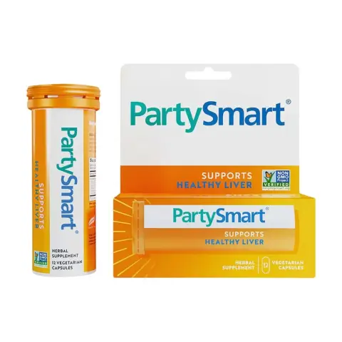 Himalaya PartySmart Herbal Liver Supplement Capsules, Pack of 12’s thumbnail 1