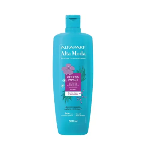 Alta Moda Shampoo Keratin For Weak & Damaged Hair 300Ml thumbnail 1