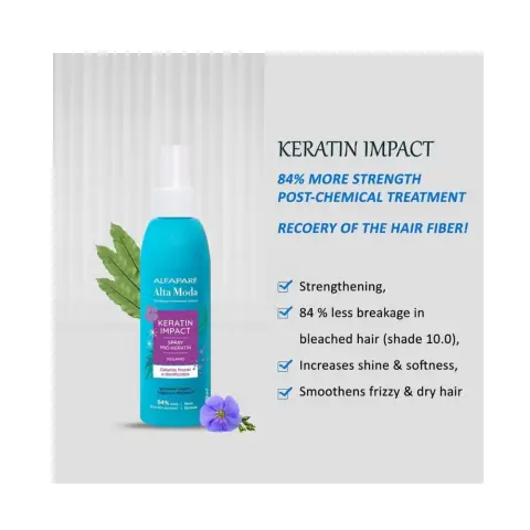 Alta Moda Leave-In Keratin Weak & Damaged Hair Spray 150Ml thumbnail 2