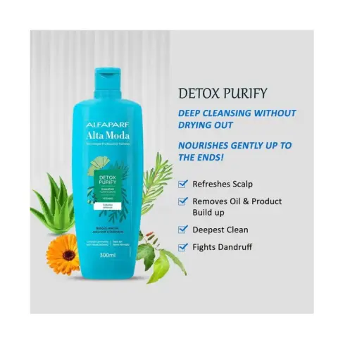 Alta Moda Shampoo Detox Purify For Oily Hair 300Ml thumbnail 2