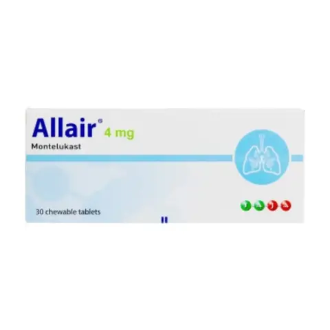 Allair 4mg Tablets 30s thumbnail 1
