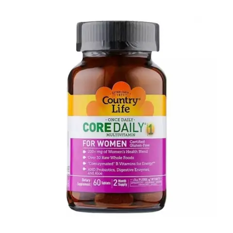 Country Life Core Daily 1 Women Multivitamin Tablet 60S thumbnail 1