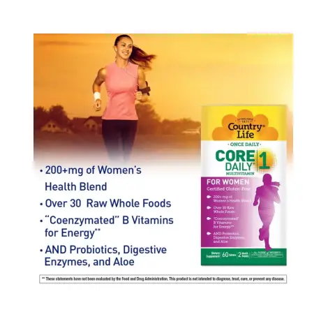Country Life Core Daily 1 Women Multivitamin Tablet 60S thumbnail 2