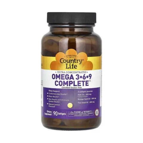 Country Life Omega 3-6-9 Complete Softgel 90S thumbnail 1