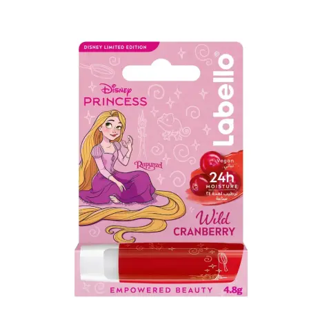 Labello Disney Princess Wild Cranberry Lip Balm 8g thumbnail 1