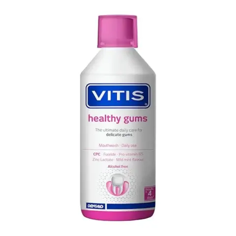 Vitis Healthy Gums Mouthwash 500mL thumbnail 1