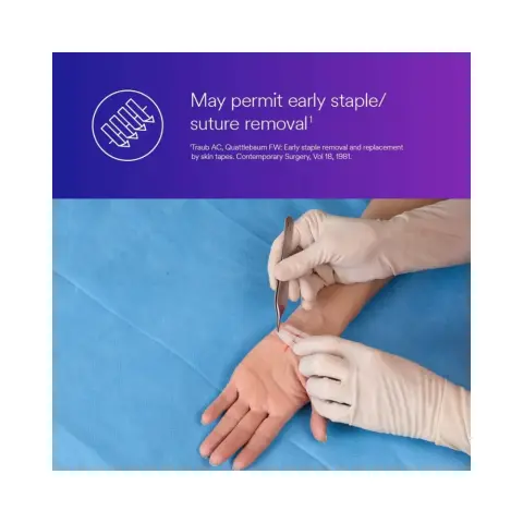 3M Steri-Strip 1/4x4 inch R1546 50s thumbnail 3