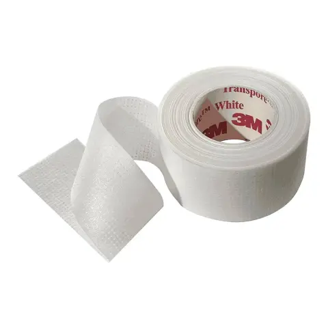 3M Transpore Surgical Tape 1/2 inch x 10 yards thumbnail 1