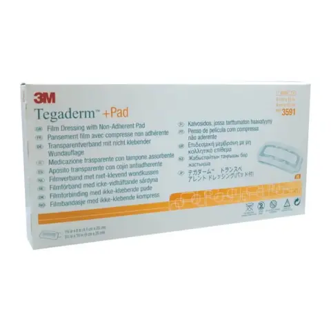 3M Tegaderm Plus Pad 9x25cm 3591 25s thumbnail 1