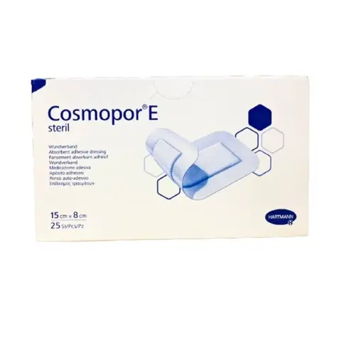 Hartmann Cosmopor E Sterile Adhesive Wound Dressings 15X8Cm 25S thumbnail 1