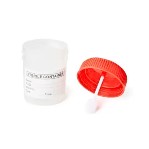 Lomar Stool Container+Spoon Red Top 1S thumbnail 1