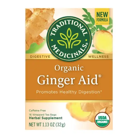 Traditional Medicinals Organic Ginger Aid Tea Bags 16S thumbnail 1