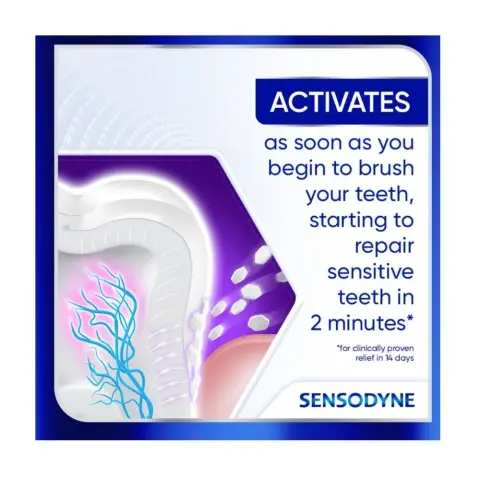 Sensodyne Clinical Repair Deep Clean Tooth Paste 75mL thumbnail 2