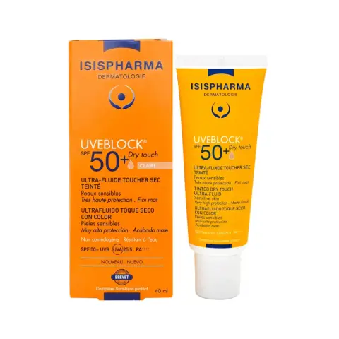 Isis Pharma Uveblock Spf50+ Dry Touch Fluid 40Ml thumbnail 1