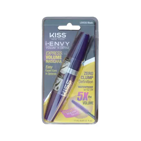 Kiss I-Envy Volume & Define Mascara Black LEVC02 thumbnail 1