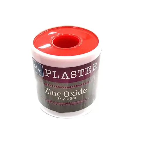 Advance Med Zinc Oxide Plaster 5Cm X 5M thumbnail 1