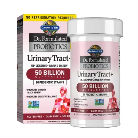 Garden Of Life Probiotics Urinary Tract + Digestive + Immunity System 50B 60S thumbnail 1
