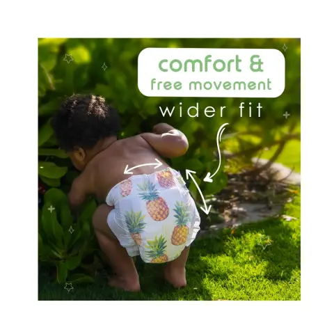 Pureborn Organic Nappies Size 3 112 Diapers thumbnail 2