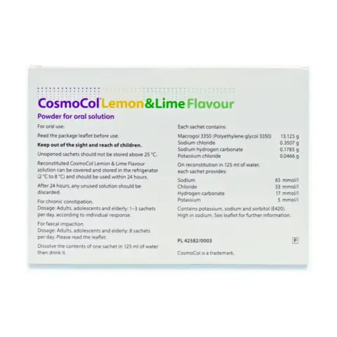 Cosmocol Lemon & Lime Sachets 20s thumbnail 2