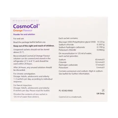 Cosmocol Orange Sachets 20s thumbnail 2