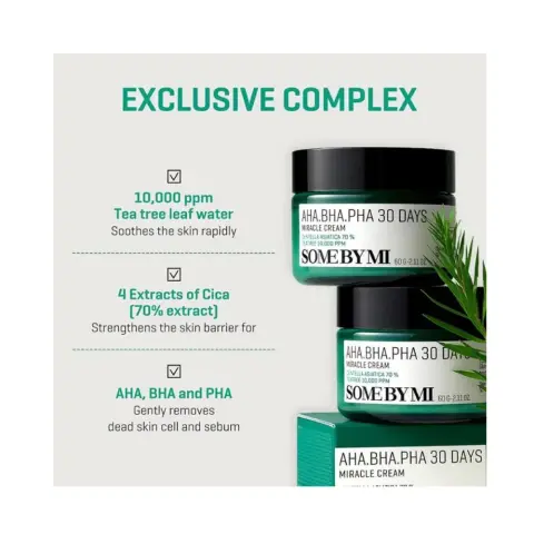 Some By Mi Aha Bha Miracle Cream-60Gm thumbnail 3