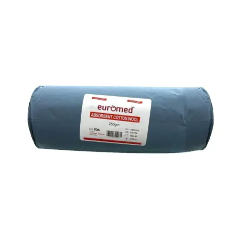 Euromed Cotton Roll 25Gm thumbnail 1