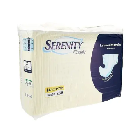 Serenity Diapers Large 30s Extra Absorbency thumbnail 1