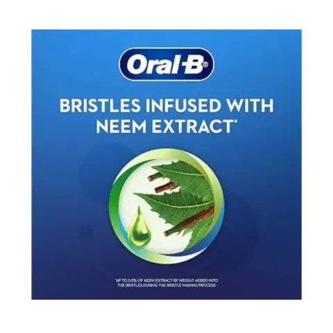Oral B 30364.601 Crisscross Neem Medium Toothbrush 4S thumbnail 3