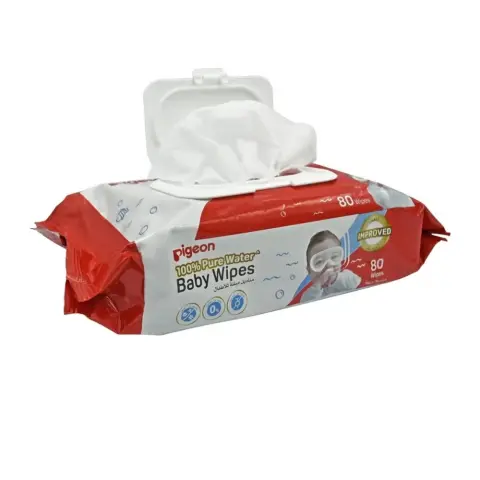 Pigeon Baby Water Wipes 80s Fliptop thumbnail 2