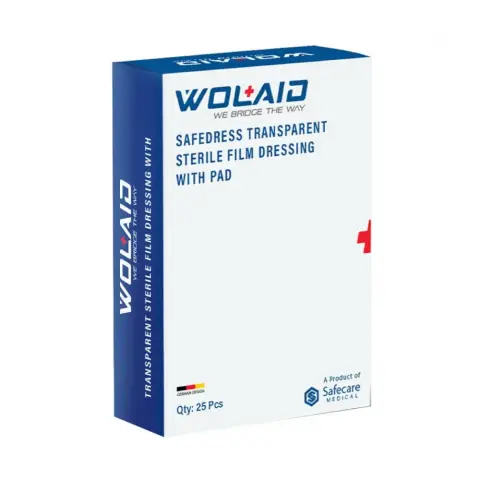 Wolaid Transparent Sterile Wound Dressing 7*10Cm 25S thumbnail 1