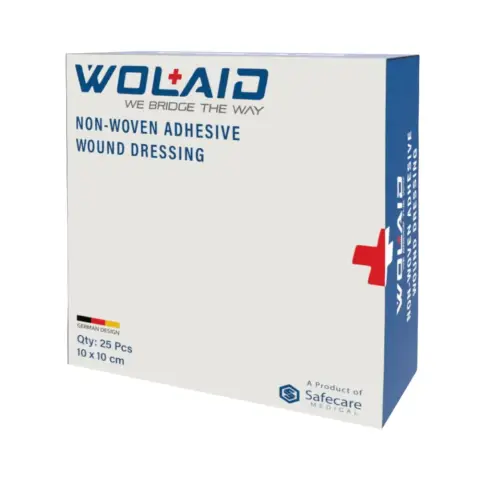 Wolaid Transparent Sterile Wound Dressing 10*10Cm 25S thumbnail 1