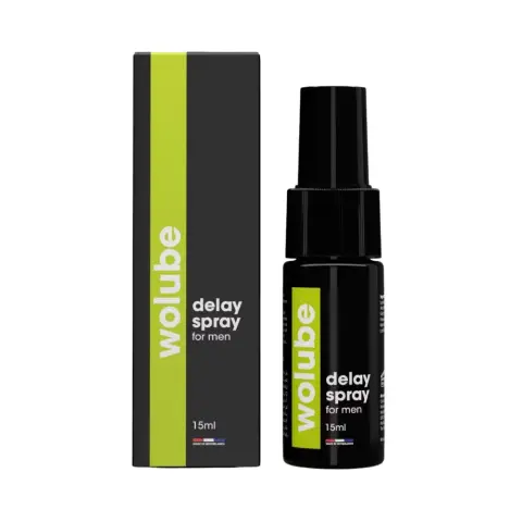 Wolube Delay Spray For Men 15mL thumbnail 1
