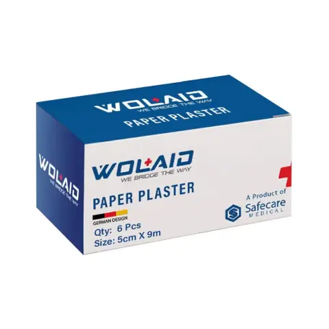 Wolaid Paper Plaster 5cmX9m 6 Count thumbnail 1