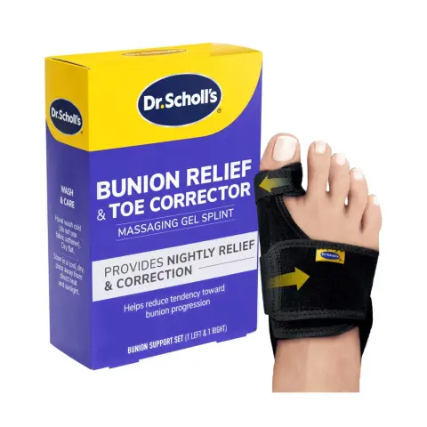Dr.Scholls Bunion & Releif Toe Corrector 1 Pair thumbnail 1