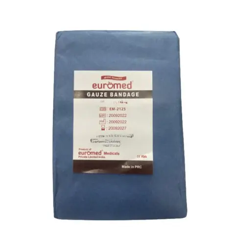 Euromed Gauze Bandage 5cm x 4.5m thumbnail 1