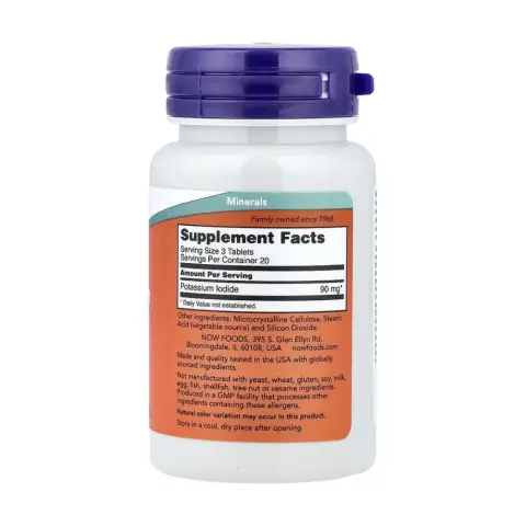 Now Potassium Iodide 30Mg Tablets 60S thumbnail 2