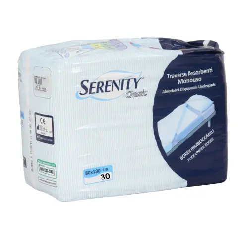Serenity Classic Underpads 80x180cm 30s thumbnail 1