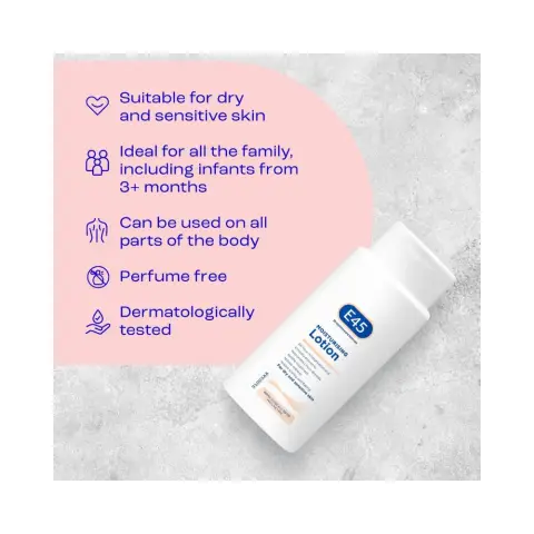 E45 Moisturising Lotion 200mL thumbnail 2
