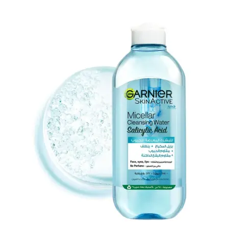Garnier Skin Active Salicylic Acid Micellar Water 400mL thumbnail 1