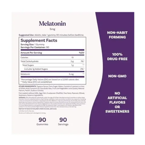 Natrol Melatonin Gummies 90S thumbnail 3