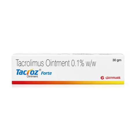 Tacroz Forte 0.1% Ointment 30g thumbnail 1