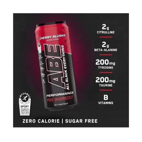 Applied Nutrition Abe Perfomance Drink Cherry Slushie 330mL thumbnail 3